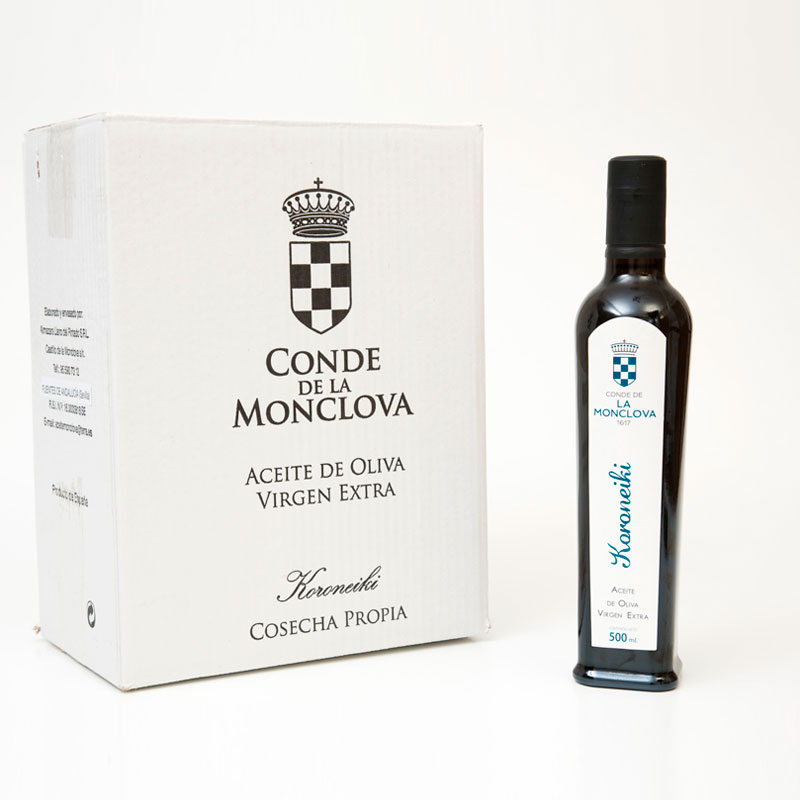 Aceite oliva virgen koroneiki caja